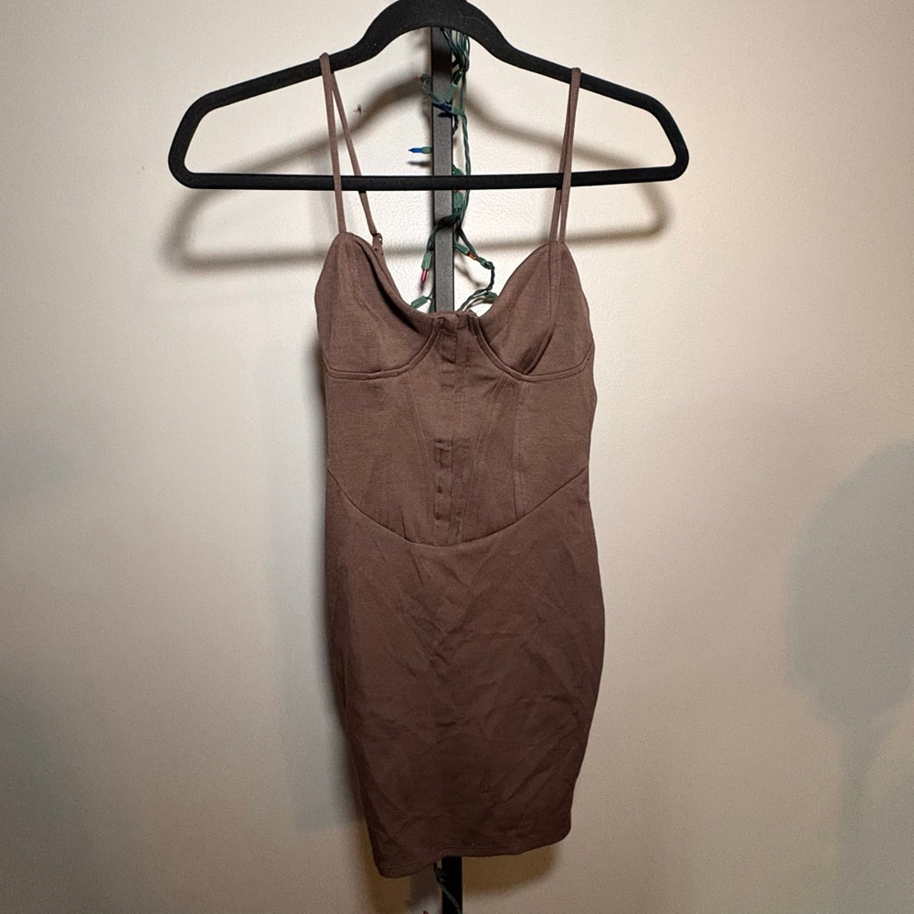 Women's Target Brown Mini Dress XXS - Picture 1 of 5